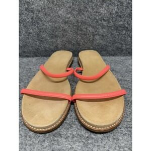 Madewell Paris Slide Sandals Electric Pink Size 9